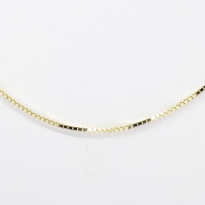 Picture of 14k Yellow Gold Thin Box Chain