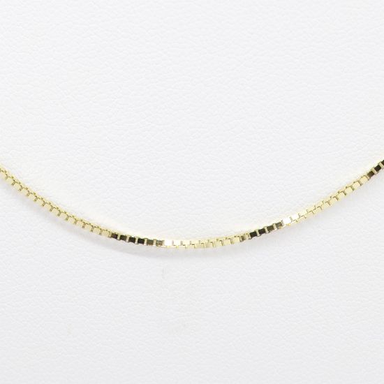 Picture of 14k Yellow Gold Thin Box Chain