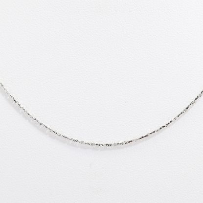 Picture of 14k White Gold  Box Chain