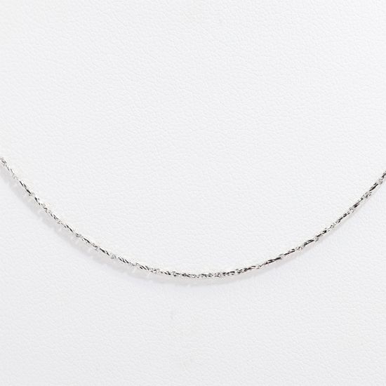 Picture of 14k White Gold  Box Chain