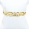 Picture of 14k Yellow Gold Diamond Bangle Bracelet