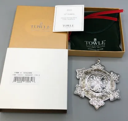Picture of Towle 2010 Annual Celtic Ornament, Sterling Silver, 11th Edition, with box
