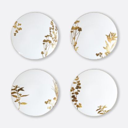 Picture of New Set of 4 Dinner Plates 10.6", Assorted
